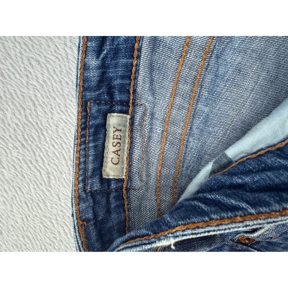 Big Star Casey Low Rise Flare Jeans Womens 32XL Medium Wash Embroidered Pockets